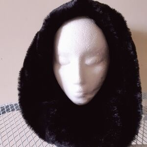 Neck Warmer Cowl Black